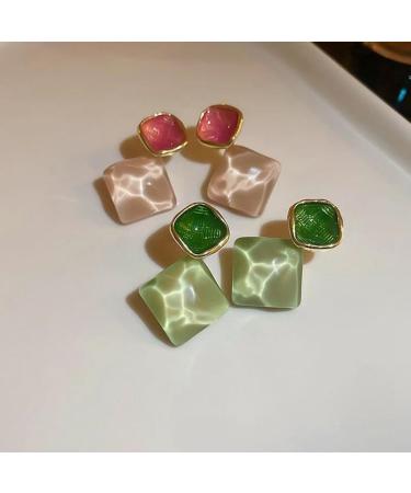 Lymphatic Drainage Tourmaline Energy Earrings Lymphflow Magnetogen Earrings Lymphvity Magnetic Therapy Germanium Earrings for Weight Loss (2Pair Pink) - Buy Online on GoSupps.com