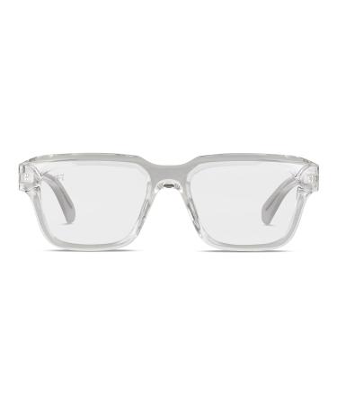 X Frame Therapy Blue Light Glasses Crystalith Men/Women Acetate Screen Glasses Blueblock Blue Light (BlueBlock)