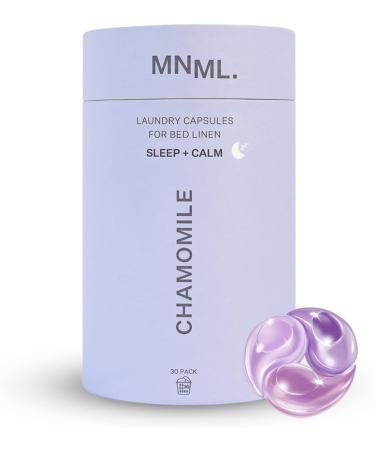 MNML Chamomile Laundry Pods - Eco-Friendly Natural Detergent for Sleep & Calm | 30ct Sensitive Skin Capsules - Buy Online on GoSupps.com