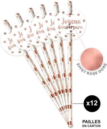 UDC STC Birthday Set - Blush & Rose Gold Party Decor | International Shipping Available - Buy Online on GoSupps.com