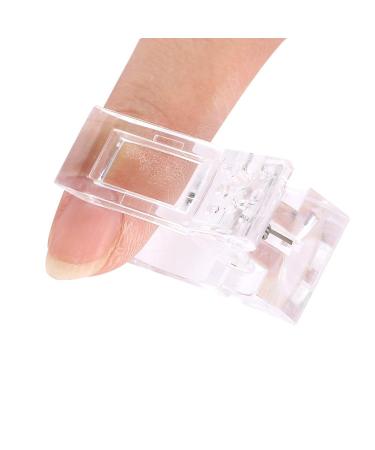 100pcs False Nail Tips & Clips - Quick Build Nail Art Kit for Salon Use | Different Sizes Available - Buy Online on GoSupps.com