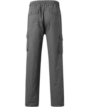 Men's Cargo Sweatpants - Casual Workout Joggers for Men - Straight Fit Sweatpants - 4X-Large - Buy Online on GoSupps.com