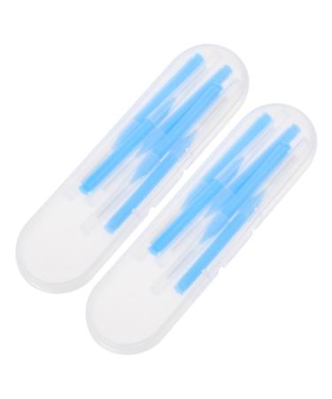 2 Boxes Cleaning Brush Multi-Function Small Hole Cleaner Clean Tool Shower Head Cleaner Brush Shower Head Washing Brush Laptop Hole Brushes Anti-Blocking Stick Stainless Steel