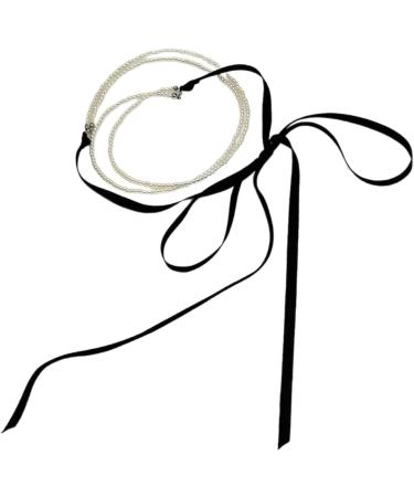 Oralgo's Stylish Double-Layered Pearl Necklace - Unique Charm Design for Daily Wear - Imitational Pearls - Buy Online on GoSupps.com