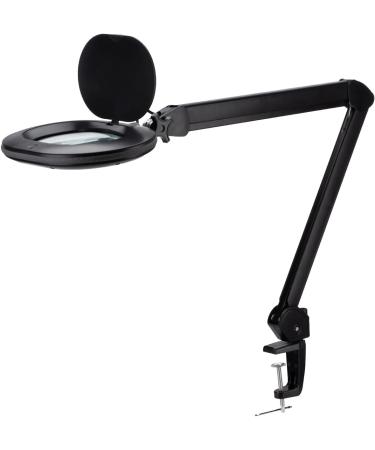 Buy Lumeno 8615SW Magnifying Lamp - 60 LED Workplace Lamp with 5 Diopters | Perfect for Reading Cosmetics and Soldering - Large Oval Lens 110x150mm - International Shipping Available - Buy Online on GoSupps.com