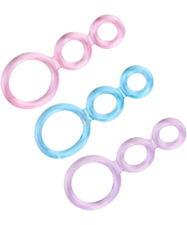 3-Piece Silicone Fitness Massage Set | Durable Sweat Training Accessories for Men & Women - Buy Online on GoSupps.com