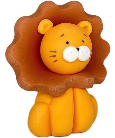 Lion Cake Topper - Edible Fondant Safari Jungle Cupcake Birthday Decoration with an Edible Glue - Baby Shower Party Supplies - Buy Online on GoSupps.com