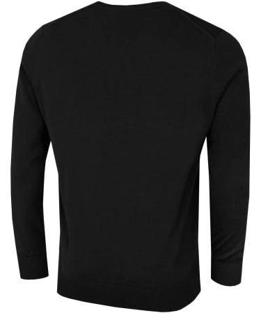 Calvin Klein Golf Men's Round Neck Tour Sweater XL - Black | Premium Quality & International Shipping - Buy Online on GoSupps.com