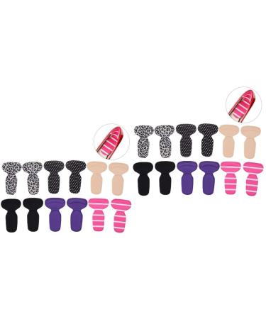 Mobestech 12 Pairs Back Heel Pads Heel Grips Liner Heels Cushioning Pads Heel Heel Cushion Pads Back Heel Cushion for Women Shoe Inserts for Heels Thicken Carpet High Heel Miss