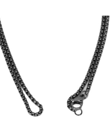 Breathing Exercise Necklace Relieving Stress Mindful Necklace Increasing Lung Volume Skinfriendly Steel for Men Daily Wear (Black) - Buy Online on GoSupps.com