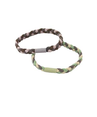 20 PCS Color Braided Boho Hair Ties Set for Women, Baby Girls, Kids - Forest Series - Buy Online on GoSupps.com