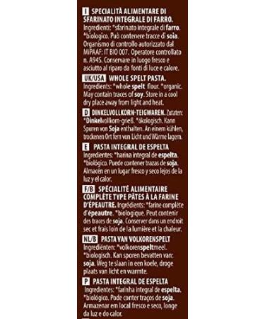 Probios - Wholemeal spelled spaghetti - Spaghetti di Farro Integrale Pack of 12 x 500g - Buy Online on GoSupps.com