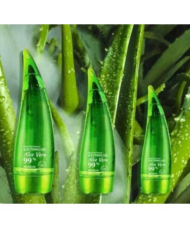 Mr. Gadget's Solutions 99% Pure Organic Cooling & Moisturising Aloe Vera Gel 120ml For Face Glow Hair Growth And Skin Treatment - Buy Online on GoSupps.com