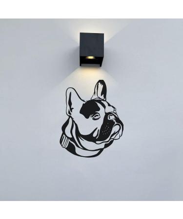 Reusable Self-Adhesive Silk Screen Stencil - French Bull Dog Design - 8.5 x 11 - Ideal for Wood, Fabric, Paper - Dog Pet Fur Family Printing - Buy Online on GoSupps.com