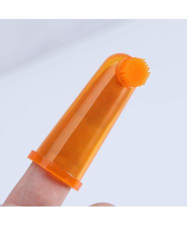 LIFKOME Baby Toothbrush 2pcs - Silicone Finger Toothbrush Set for Teething Babies - Soft Kids Toothbrush for Children - Oral Cleaning and Massaging Toddler Glove - Buy Online on GoSupps.com