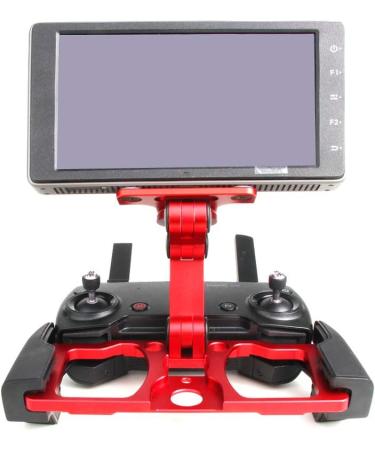 Anbee Foldable Aluminum Tablet Stand with Lanyard for DJI Drones - Red - Buy Online on GoSupps.com