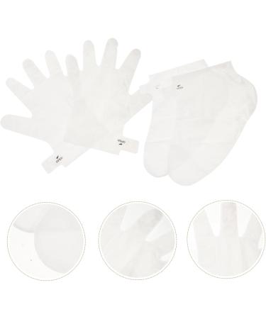 FRCOLOR 2pi ces Lot De Masques Pour Mains Et Exfoliants Et Hydratants Pour Spa Enlever Cuticules Blanchissants - Buy Online on GoSupps.com