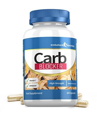 Carb Blocker with White Kidney Bean & Vitamin C 60 Capsules Evolution Slimming