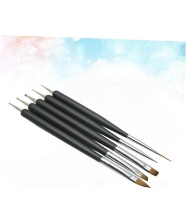 minkissy Pens Set nail art pen manicure pen dot painting tools nail art polish pens manicure tools professional nail brush nail art drill pen nail art Accessory picker dual purpose Drill 15.7*0.4CM Black - Buy Online on GoSupps.com