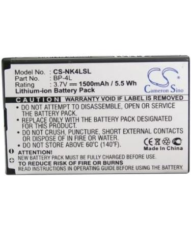 BP-4L Battery Replacement (1500mAh/3.7V) for E90i E63 E71 - International Shipping Available - Buy Online on GoSupps.com