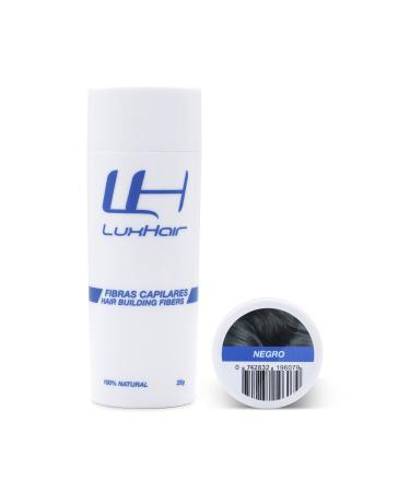Hair fibers in fine filaments by Luxhair Medium Brown.Helps to hide alopecia in men and women and to thicken the hair volume which gives it a natural look