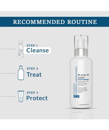 FCL 2% Benzoyl Peroxide Face Wash - B-Prox 10 Acne Cleanser Oil Control Blackhead Exfoliator Soap-Free Non-Drying | 3.38 FL Oz - Shop Internationally - Buy Online on GoSupps.com