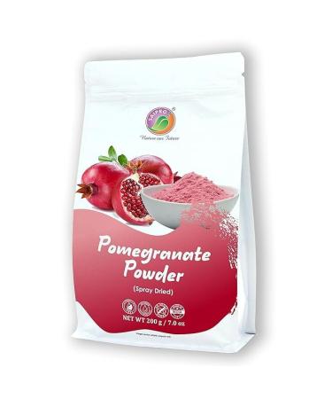 Austico Nature Our Future Pomegranate Fruit Powder 200 Gm Pomegranate Powder for Food| Juice| Smoothie| Skin Care No Artificial Color No Preservatives