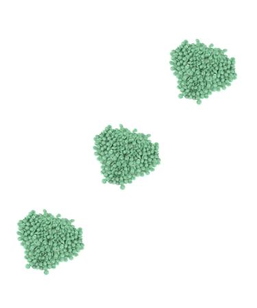 3pcs Painless Hard Wax Beans for Hair Removal - Light Green Depilatory Pearls for Smooth Skin - Buy Online on GoSupps.com