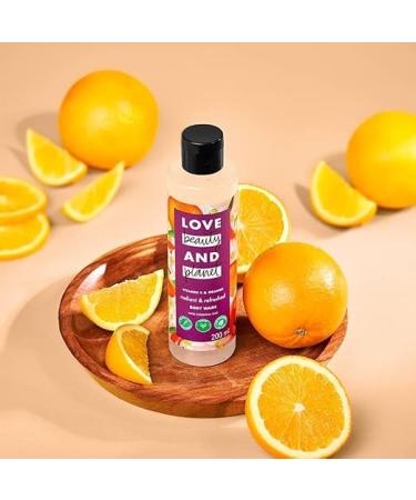 Buy Planet Vitamin C & Orange Body Wash | Natural Shower Gel for Glowing Skin | 200ml (6.7 Fl Oz) - International Shipping Available - Buy Online on GoSupps.com