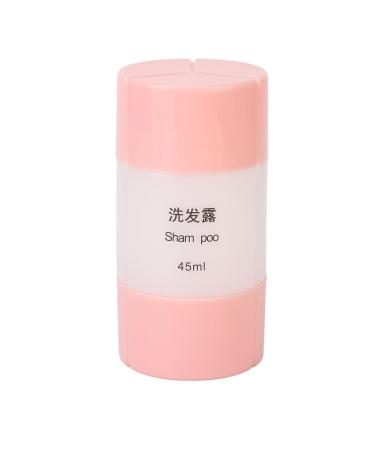Verdant Touch 3 in 1 Travel Container for Conditioner, Lotion, Portable Leak Proof Container, 45ml, Pink