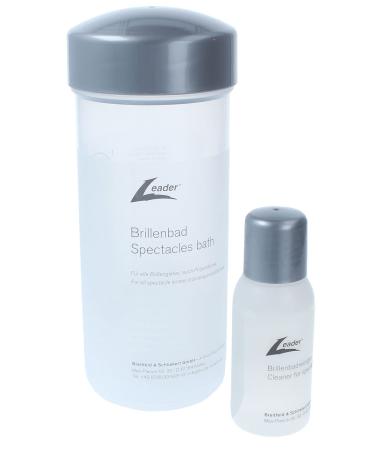 HDmirrorR shoptic Spectacles Bath Set | Shaking Bath incl. 50ml Special Cleaner/Spectacles Bath with Cleaner