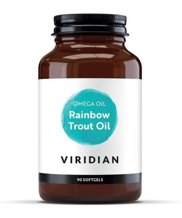 Viridian - Scandinavian Rainbow Trout Oil 90 Softgels | Omega Oil Softgels | Maintenance of Vision and Normal Brain Function | 100% Sustainable | Nutritionist Formulated - Buy Online on GoSupps.com