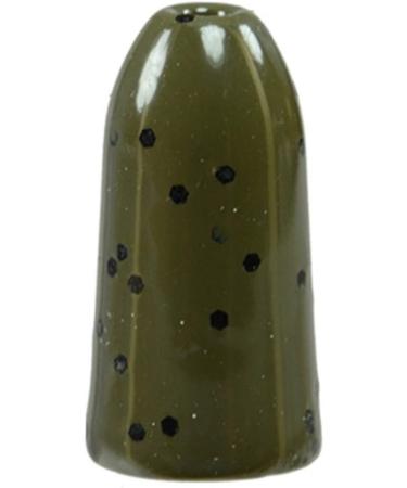 Reaction Tackle 1/2 oz Green Pumpkin Tungsten Worm Weights for Bass Fishing - Heavy Cover Punching - Texas & Carolina Rigs (4 Pack) - Buy Online on GoSupps.com