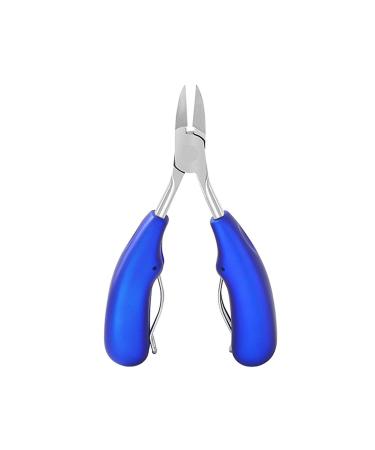 PSGS New 1PC 4Color Stainless Steel Eagle Mouth Toe Nail Clippers Finger Cuticle Nail Correction Dead Skin Dirt Remover Pedicure Tool (Color : Blue)