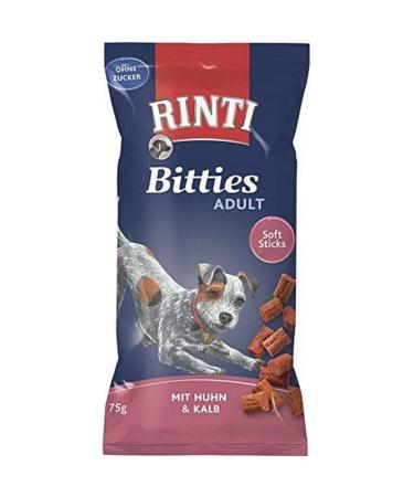 RINTI Bitties Chicken and Veal for Adults 16 x 75 g