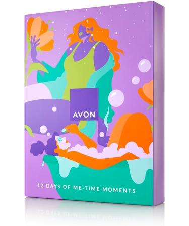 Avon 12 Piece Self-Love Wellbeing Advent Calendar featuring Anew Renewal Power Serum - Buy Online on GoSupps.com