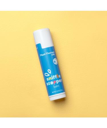 Plant Therapy Kids Sniffle Stopper Balm Stick 0.5 oz Supports Clear Easy Breathing Soothes Skin While Easing Congestion All Natural Ingredients - Buy Online on GoSupps.com