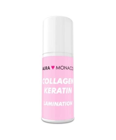 Aura Monaco lash & brow keratin lamination 5ml in pump donor for eyelash lifting & browlifting lift lamination eyelash keratin boost serum collages eyelash care & eyebrow care