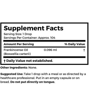 Dr. Clark Frankincense Oil 10cc, 100% Pure Essential Oil for Aromatherapy & Skin Health - Buy Online on GoSupps.com