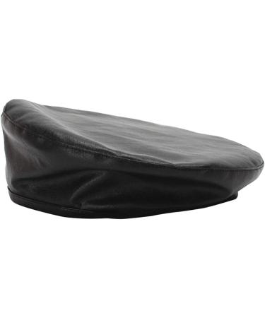 WETOO Women PU Leather French Beret Hat - Black Artist Beret Cap - Buy Online on GoSupps.com