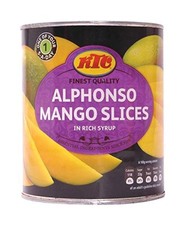 KTC Alphonso Mango Slices (in rich syrup) - 850g