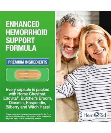 HemRid Max and Maximum Strength Lidocaine Cream - Hemorrhoid Relief Bundle for Fast Internal & External Support - Hemorrhoid Pills & Hemorrhoidal Lidocaine Cream for Rapid Comfort & Soothing Care - Buy Online on GoSupps.com