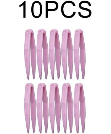 Pearlfish 10PC Light Plastic Tweezers - Kids' Craft Clamp Tools for Handmade DIY Projects - Buy Online on GoSupps.com