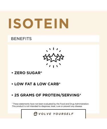 Buy Isotein Isolate Protein Powder - 25g Whey Isolate 0g Sugar Post Workout Recovery - Vanilla Ice Cream (2lbs) - International Shipping Available - Buy Online on GoSupps.com