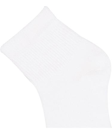 Dr. Scholl's Women's Diabetes & Circulator Socks - Non-binding Comfort & Moisture Management - 8-12 White - 4 & 6 Pair Packs - Buy Online on GoSupps.com