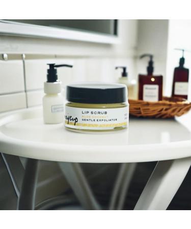 Coconut Lip Scrub 0.5 oz | Natural Sugar Exfoliator Moisturizing Coconut Oil Vegan & Cruelty-Free Eco-Friendly Gift for Self-Care - Buy Online on GoSupps.com