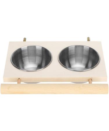 Buy Parrot Folding Cup & Gel Feed Dish - Stainless Steel with Stand | Ideal Bird Feeder for Water & Food - Buy Online on GoSupps.com