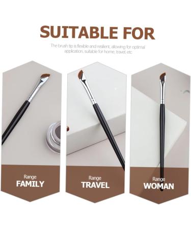 Housoutil Concealer Brush 6pcs Eyebrow Brush Makeup Brush Eyeliner Pencil Brow Brush Angled Cosmetic Brush Miss Flat Qingxian - Buy Online on GoSupps.com
