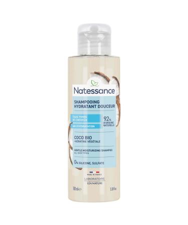 Natessance Natessance - Extra mild shampoo - shine - Coconut & Vegetable Keratin - frequent use 100 ml