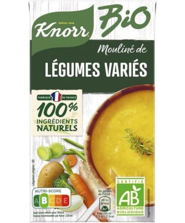 KNORR - Organic Pureed Mixed Vegetables from the Vegetable Garden 1L - Pack of 3 - Buy Online on GoSupps.com